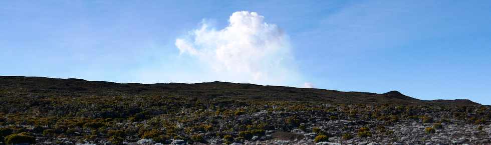 14 juillet 2017 - Ile de la Runion - Eruption au Piton de la Fournaise - Parking Foc Foc