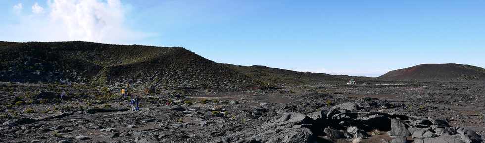 14 juillet 2017 - Ile de la Runion - Eruption au Piton de la Fournaise -  Sentier du Piton de Bert -