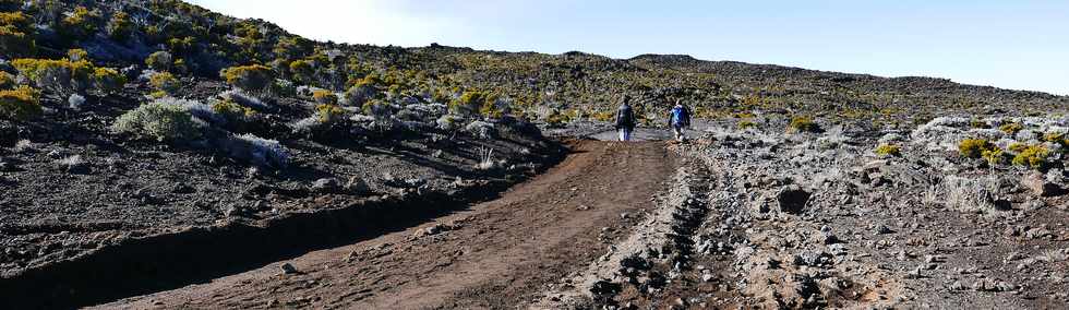 14 juillet 2017 - Ile de la Runion - Eruption au Piton de la Fournaise -  Sentier du Piton de Bert -