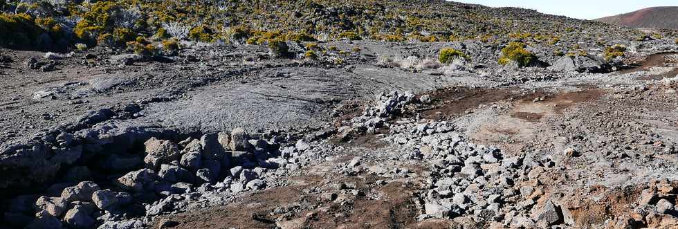 14 juillet 2017 - Ile de la Runion - Eruption au Piton de la Fournaise -  Sentier du Piton de Bert -