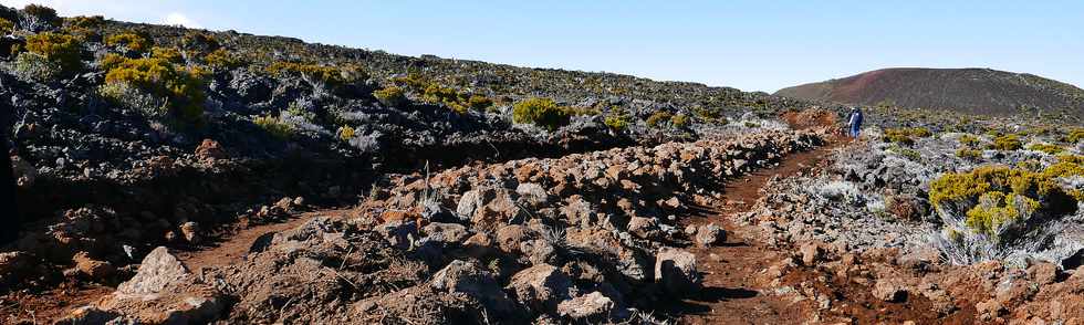 14 juillet 2017 - Ile de la Runion - Eruption au Piton de la Fournaise -  Sentier du Piton de Bert -