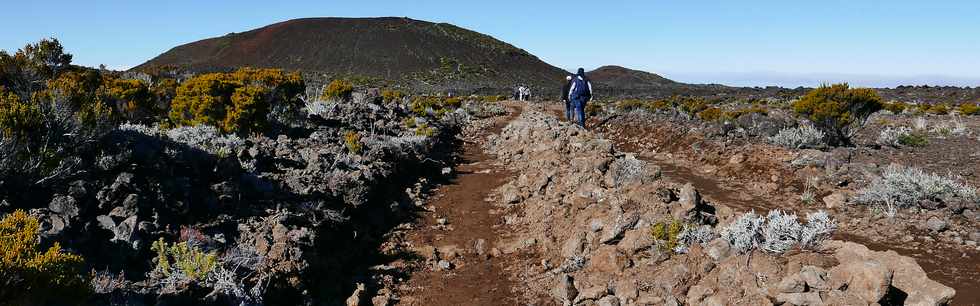 14 juillet 2017 - Ile de la Runion - Eruption au Piton de la Fournaise -  Sentier du Piton de Bert -