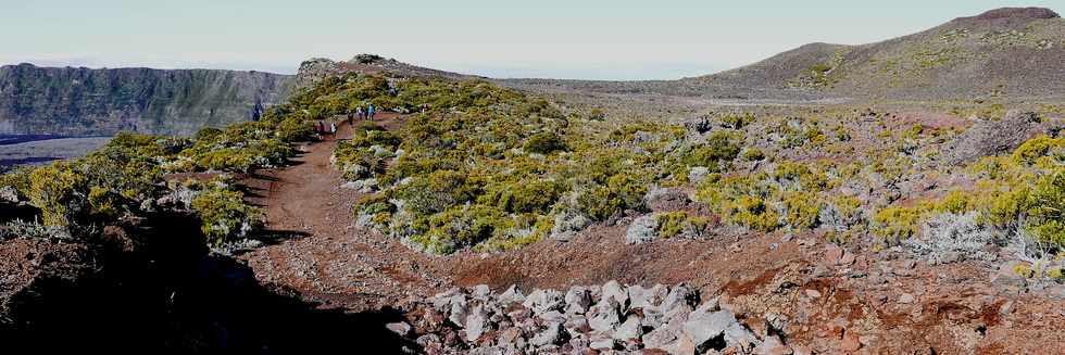 14 juillet 2017 - Ile de la Runion - Eruption au Piton de la Fournaise -  Sentier du Piton de Bert -