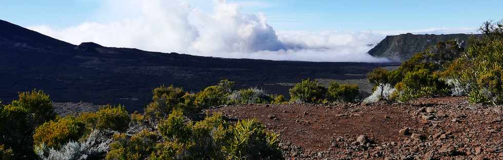 14 juillet 2017 - Ile de la Runion - Eruption au Piton de la Fournaise -  Sentier du Piton de Bert -