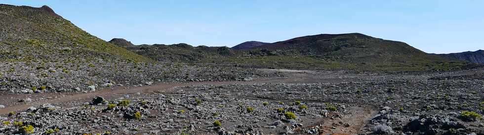 14 juillet 2017 - Ile de la Runion - Eruption au Piton de la Fournaise -  Sentier du Piton de Bert - Piton Rouge - Piton Hubert