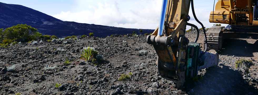 14 juillet 2017 - Ile de la Runion - Eruption au Piton de la Fournaise -  Sentier du Piton de Bert -