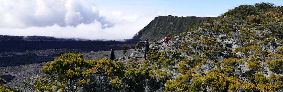 14 juillet 2017 - Ile de la Runion - Eruption au Piton de la Fournaise -  Sentier du Piton de Bert -