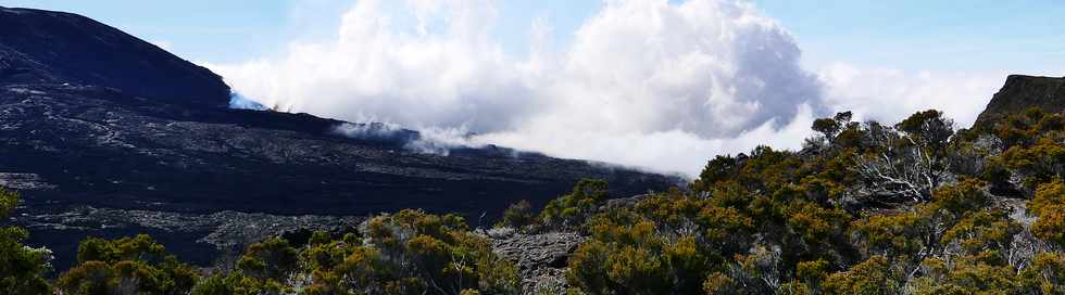 14 juillet 2017 - Ile de la Runion - Eruption au Piton de la Fournaise -  Sentier du Piton de Bert -