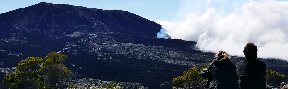 14 juillet 2017 - Ile de la Runion - Eruption au Piton de la Fournaise -  Sentier du Piton de Bert -