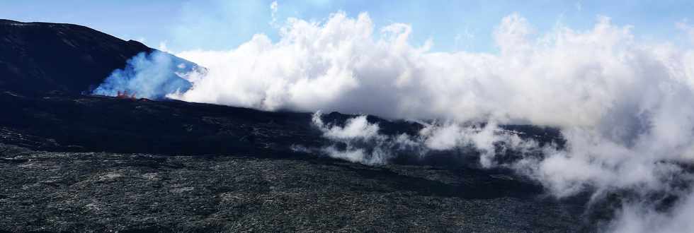 14 juillet 2017 - Ile de la Runion - Eruption au Piton de la Fournaise -  Sentier du Piton de Bert -