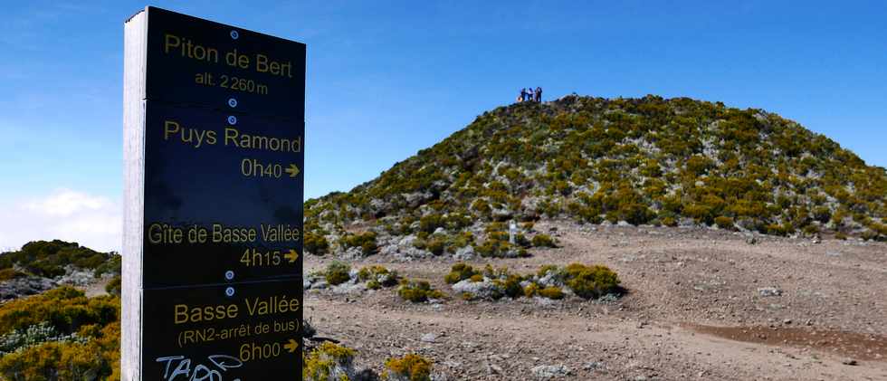 14 juillet 2017 - Ile de la Runion - Eruption au Piton de la Fournaise -  Sentier du Piton de Bert -