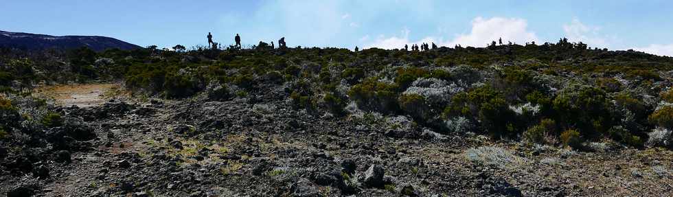 14 juillet 2017 - Ile de la Runion - Eruption au Piton de la Fournaise - Vue depuis le Piton de Bert