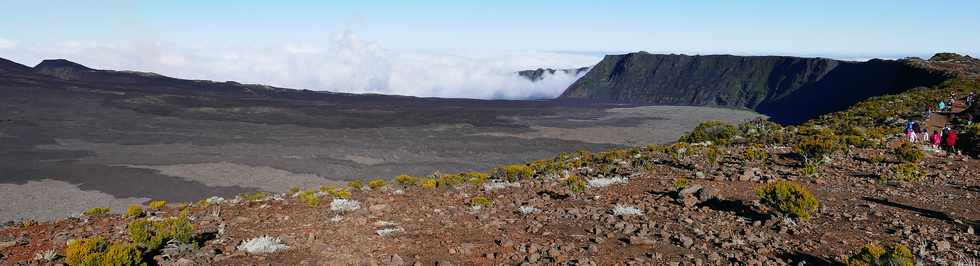 14 juillet 2017 - Ile de la Runion - Eruption au Piton de la Fournaise - Sentier du Piton de Bert - Retour vers le parking Foc Foc  -