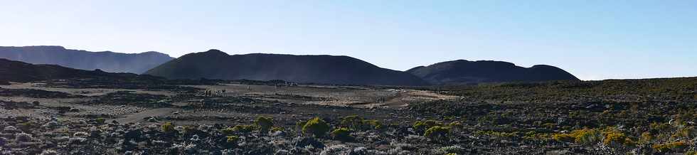 14 juillet 2017 - Ile de la Runion - Eruption au Piton de la Fournaise - Sentier du Piton de Bert - Retour vers le parking Foc Foc  -