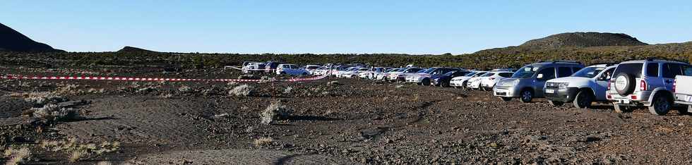 14 juillet 2017 - Ile de la Runion - Eruption au Piton de la Fournaise - Parking Foc Foc  -