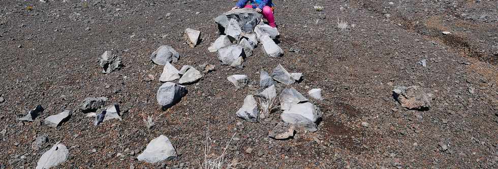 27 juillet 2018 - Ile de la Runion - Massif de la Fournaise - Monte au Piton Chisny -  Bombe clate