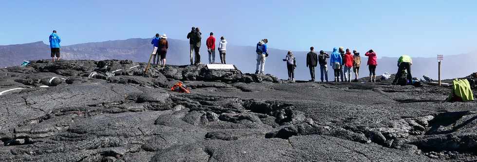 15 aot 2018 - Piton de la Fournaise - Plateforme d'observation du cratre Dolomieu