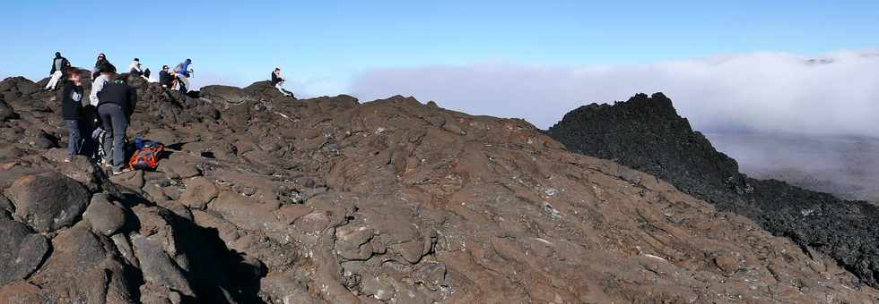 15 aot 2018 - Piton de la Fournaise - Sentier d'accs au cratre Dolomieu -