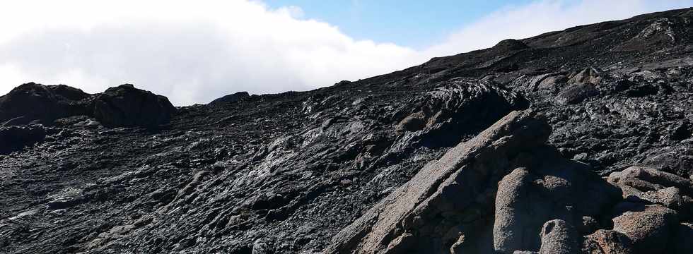 15 aot 2018 - Piton de la Fournaise - Sentier d'accs au cratre Dolomieu