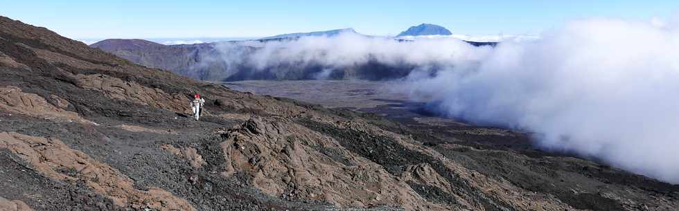 15 aot 2018 - Piton de la Fournaise - Sentier d'accs au cratre Dolomieu