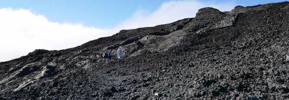 15 aot 2018 - Piton de la Fournaise - Sentier d'accs au cratre Dolomieu