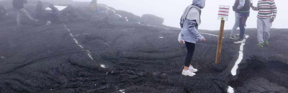 15 aot 2018 - Piton de la Fournaise - Plateforme d'observation du cratre Dolomieu