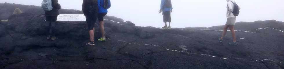 15 août 2018 - Piton de la Fournaise - Plateforme d'observation du cratère Dolomieu