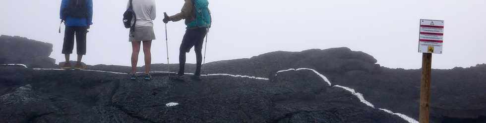 15 aot 2018 - Piton de la Fournaise - Plateforme d'observation du cratre Dolomieu