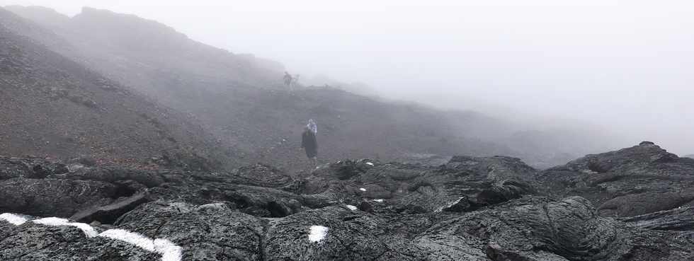 15 aot 2018 - Piton de la Fournaise - Plateforme d'observation du cratre Dolomieu