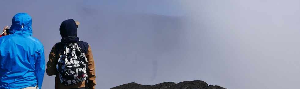 15 aot 2018 - Piton de la Fournaise - Plateforme d'observation du cratre Dolomieu