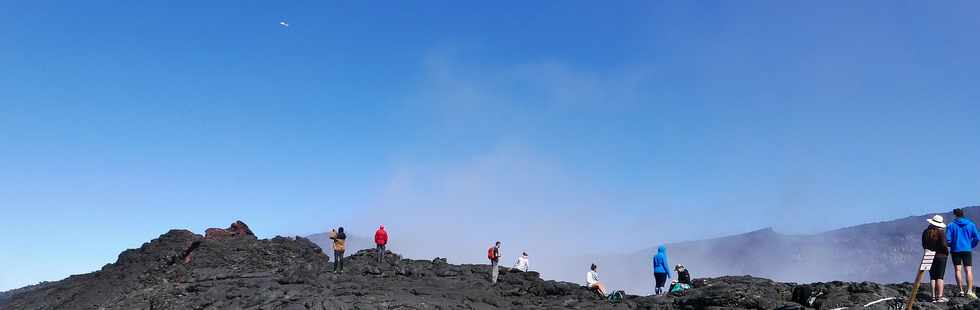 15 aot 2018 - Piton de la Fournaise - Plateforme d'observation du cratre Dolomieu