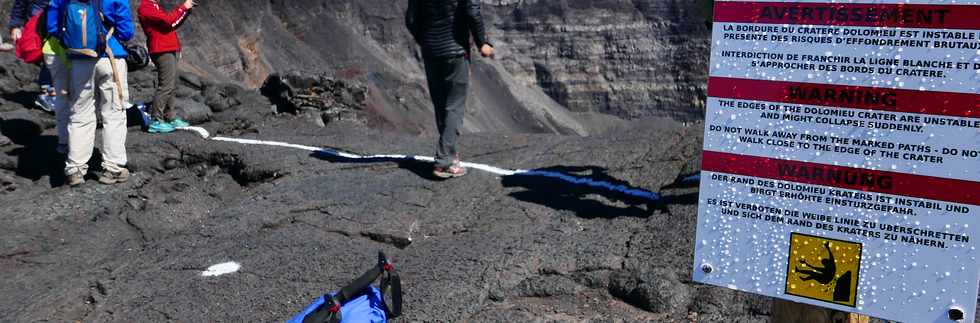 15 aot 2018 - Piton de la Fournaise - Plateforme d'observation du cratre Dolomieu -