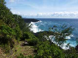 Coule d'avril 2007 et plage du Tremblet