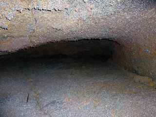 Tunnel de lave - Piton de la Fournaise - Plancher