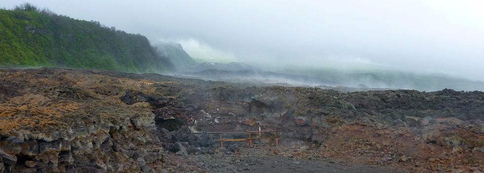 Vapeur d'eau au-dessus de la coul�e 2007
