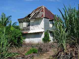 Ancienne case créole à Anse-les-hauts