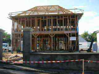 Reconstruction de la maison Frappier de Montbenoit