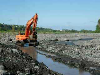 Radier du Ouaki (travaux)