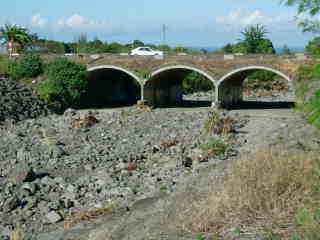 Pont sur la ravine Blanche