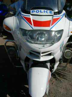 Moto de gendarmerie