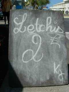 Letchis  2 euros