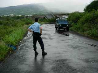 Cyclone Gamde - pont croul