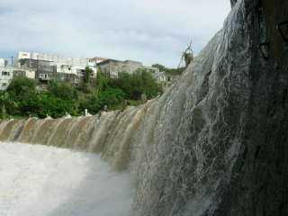 Radier de la rivire d'Abord, cyclone Gamde