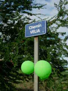 Chemin Vélia