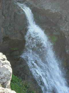 Cascade dans le bassin Dix-Huit