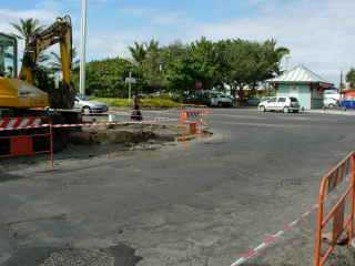 Bd Hubert-Delisle, nouveau rond-point