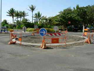 Bd Hubert-Delisle, nouveau rond-point