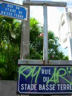 Rue du Stade de Basse Terre