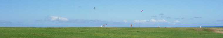 Cerfs-volants au Cap Rond