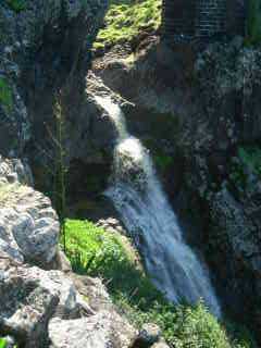 Cascade sous le pont de la ravine des Cafres